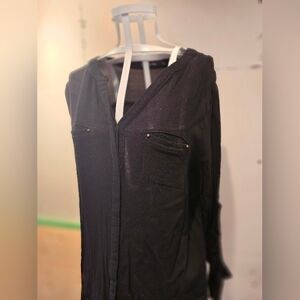 Doe & Rae Black Blouse